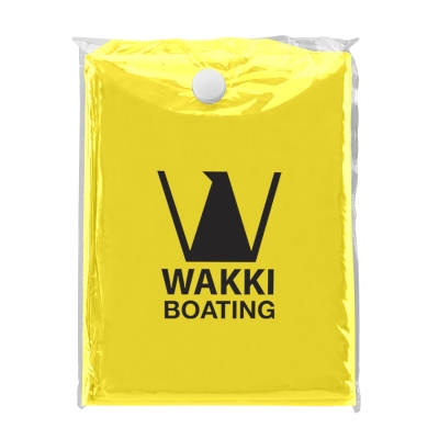 Yellow color option for Disposable Poncho