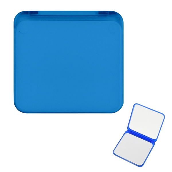 Translucent Blue color option for Dual Magnification Folding Mirror