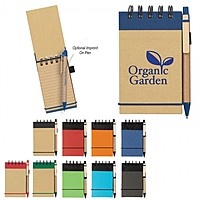 Eco Inspired Spiral Jotter & Pen