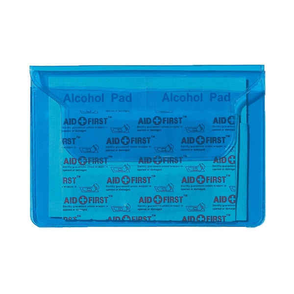 Translucent Blue color option for First Aid Pouch