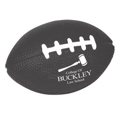 Black color option for Football Shape Stress Reliever