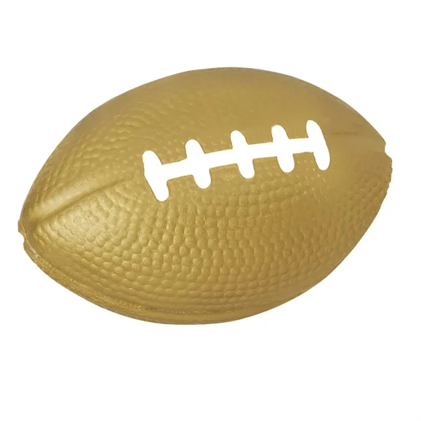 Gold color option for Football Shape Stress Reliever