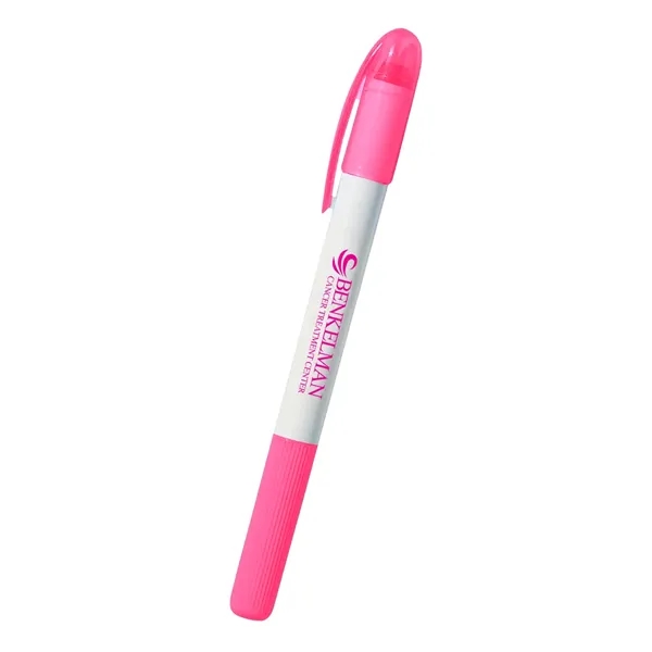 White With Pink color option for Gel Wax Highlighter