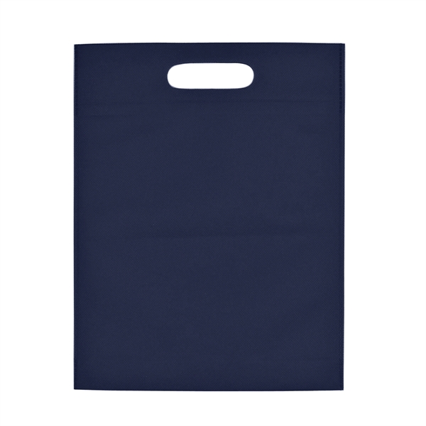 Recycled Navy Blue color option for Heat Sealed Non  Woven Exhibition Tote