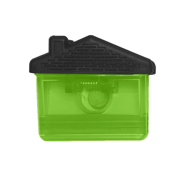 Translucent Green color option for House Shape Clip