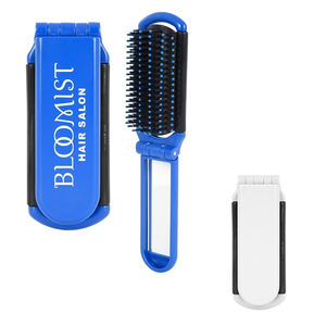 Photo of Kwik Fix Folding Brush With Mirror