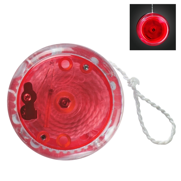 Translucent Red color option for Light Up Yo Yo