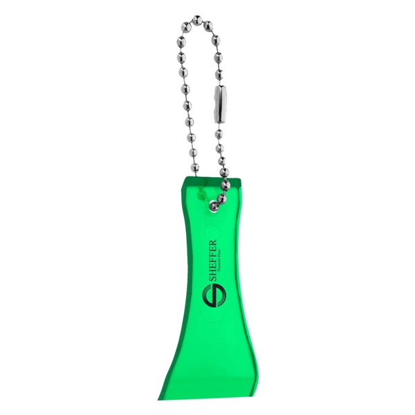 Translucent Green color option for Lottery Scratcher With Bead Chain
