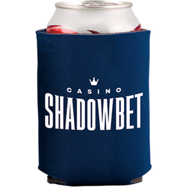 Navy Blue color option for Budget Collapsible Foam Can Holder   1 Sided