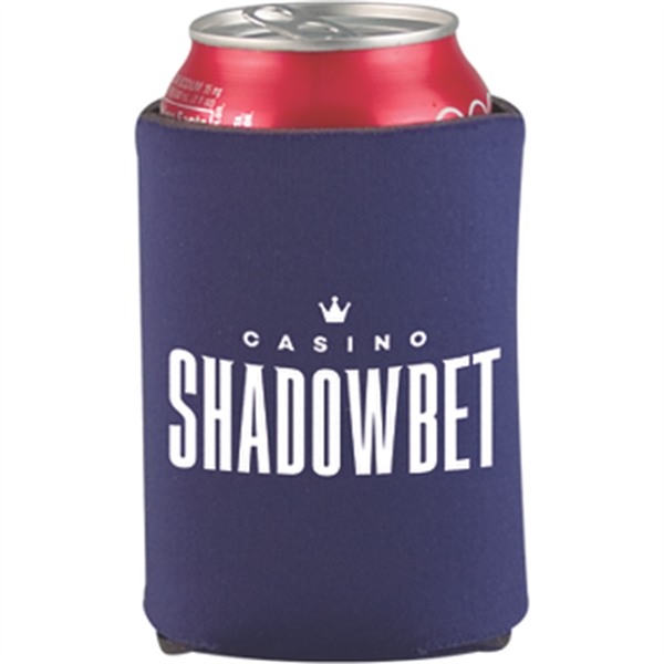 Purple color option for Budget Collapsible Foam Can Holder   1 Sided