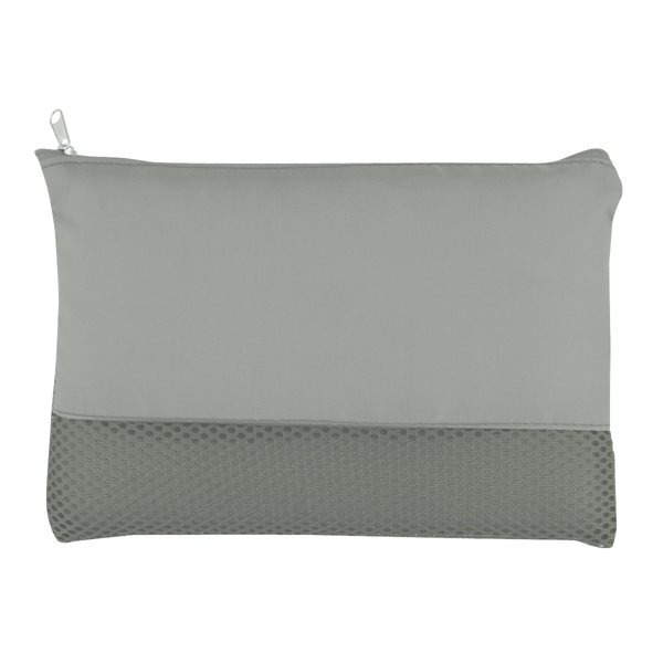 GRAY color option for Mesh Vanity Bag