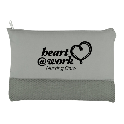 Gray color option for Mesh Vanity Bag