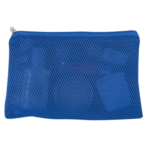 ROYAL BLUE color option for Mesh Vanity Bag