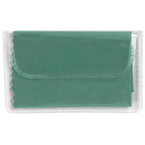 Green color option for Microfiber Cleaning Cloth In Case