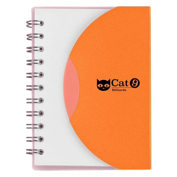 FROST ORANGE color option for Mini Spiral Notebook