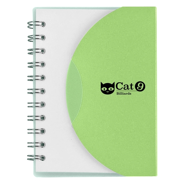 Frost With Lime color option for Mini Spiral Notebook