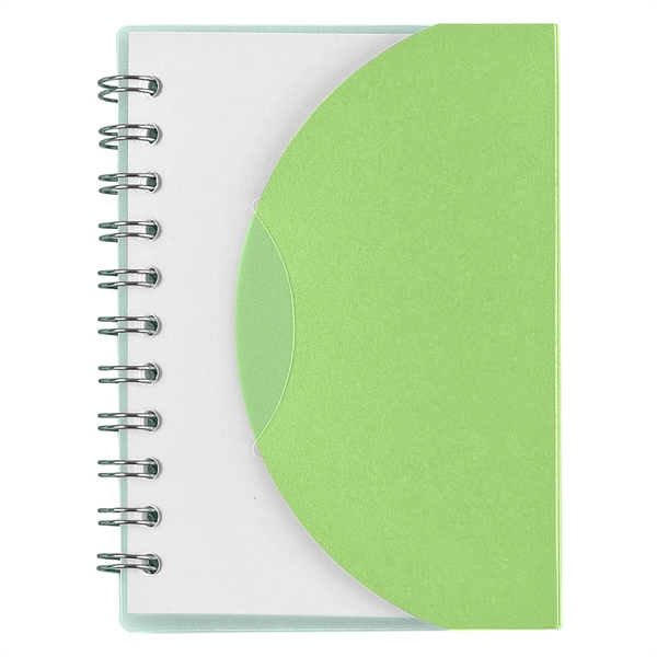Frost/Lime color option for Mini Spiral Notebook