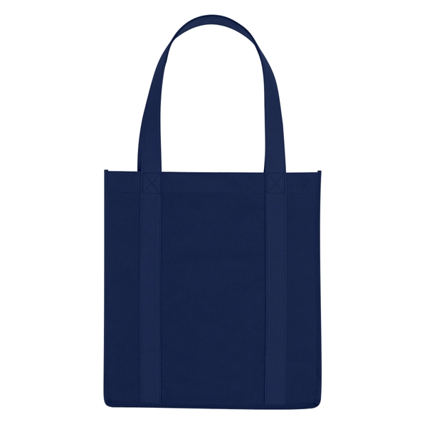 Navy Blue color option for Non Woven Avenue Shopper Tote Bag