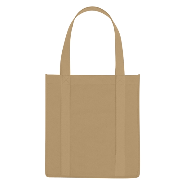 Tan color option for Non Woven Avenue Shopper Tote Bag