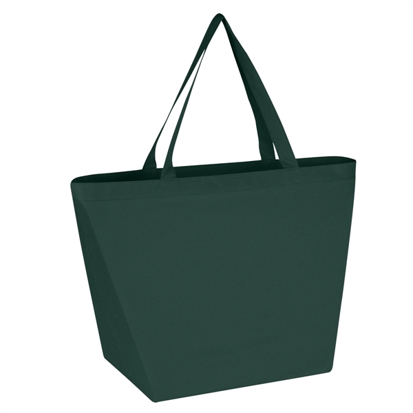 Forest Green color option for Non Woven Budget Shopper Tote Bag
