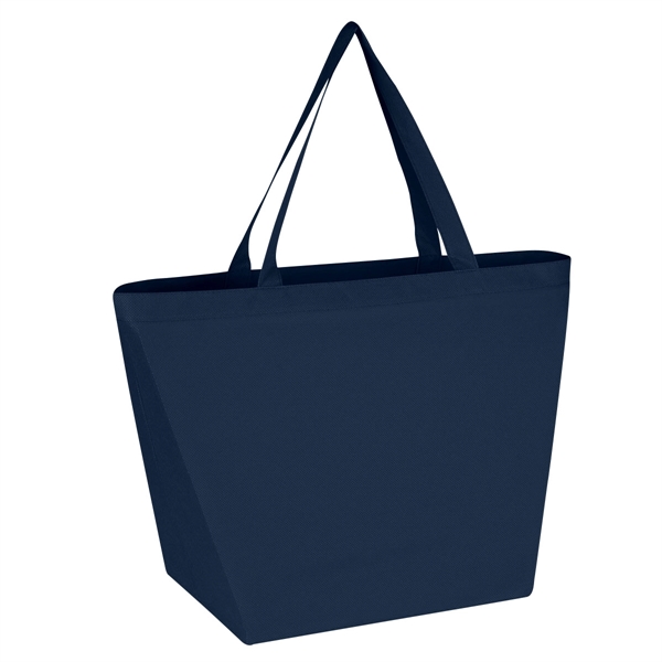 Navy Blue color option for Non Woven Budget Shopper Tote Bag