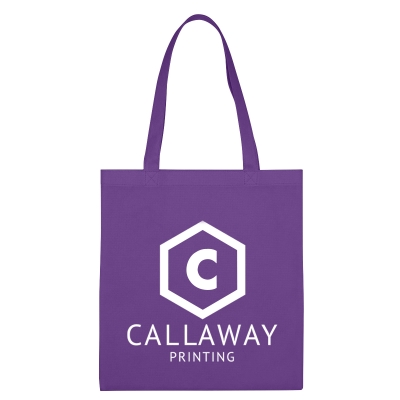 Purple color option for Non Woven Economy Tote Bag