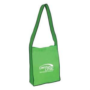 Photo of Non Woven Messenger Tote With Hook And Loop Closure