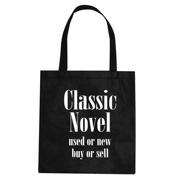 Black color option for Non Woven Promotional Tote Bag