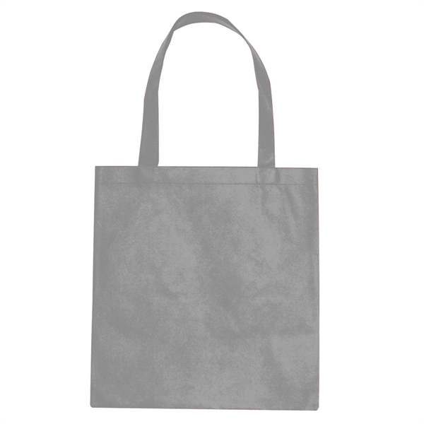 Recycled Gray color option for Non Woven Promotional Tote Bag