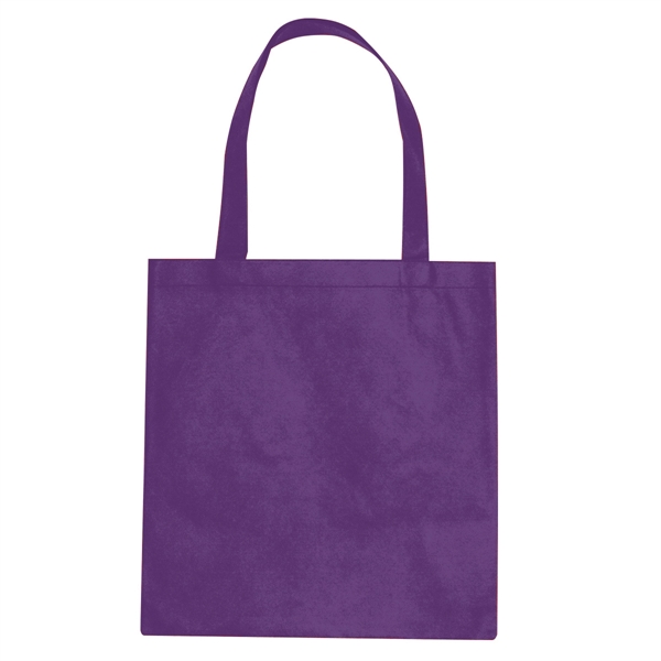 Recycled Purple color option for Non Woven Promotional Tote Bag