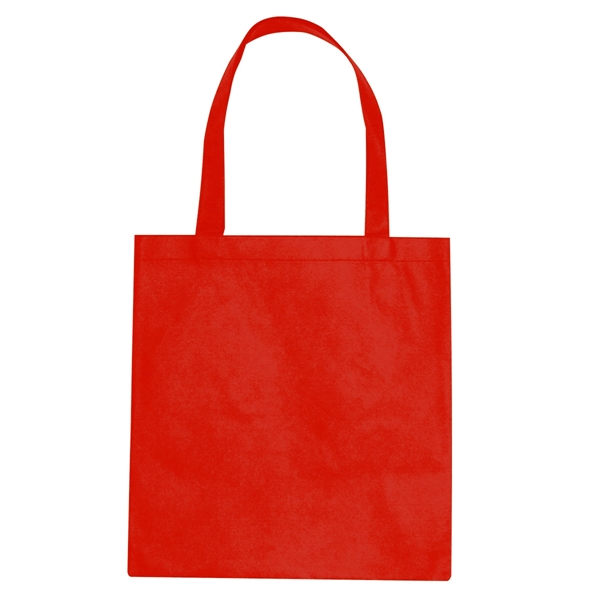 Recycled Red color option for Non Woven Promotional Tote Bag