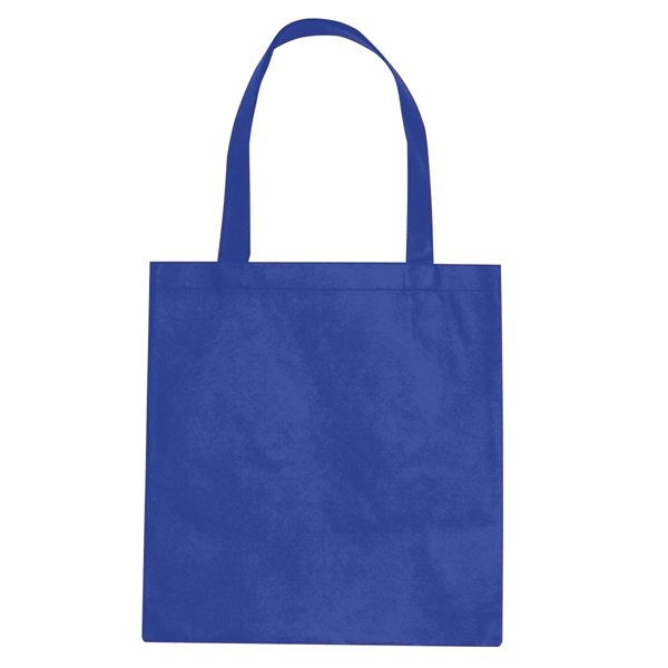 Recycled Royal Blue color option for Non Woven Promotional Tote Bag