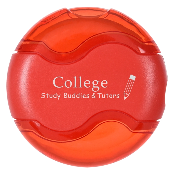 Red color option for Pencil Sharpener With Eraser