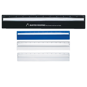 Photo of Plastic 12" Ruler With Magnifying Glass