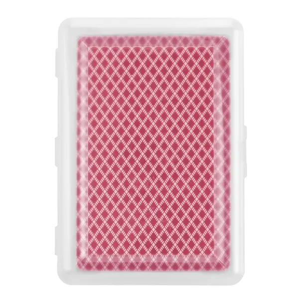Red color option for Playing Cards In Case