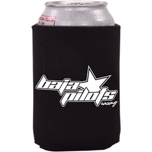 Black color option for Collapsible Foam Can Holder 2 Sided