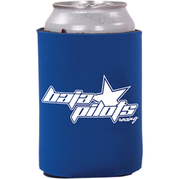 Blue color option for Collapsible Foam Can Holder 2 Sided
