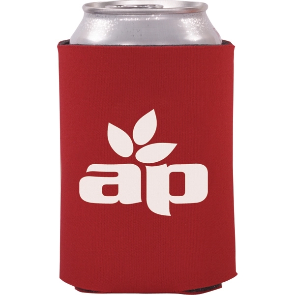 Red color option for Collapsible Foam Can Holder 2 Sided