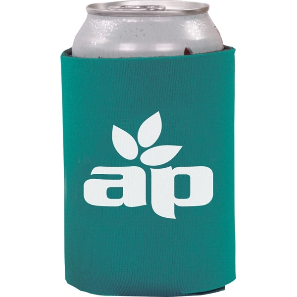 Teal color option for Collapsible Foam Can Holder 2 Sided