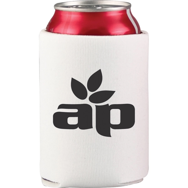 White color option for Collapsible Foam Can Holder 2 Sided