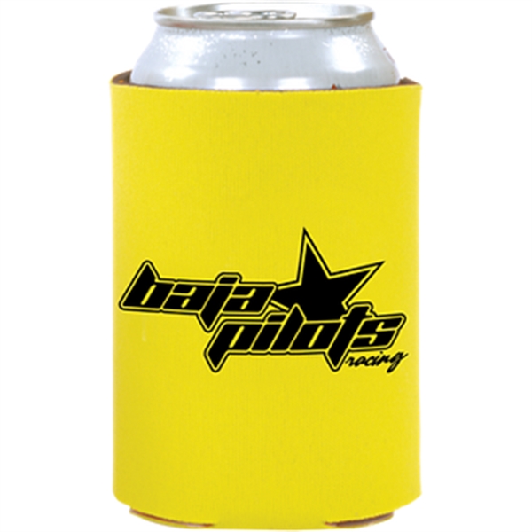 Yellow color option for Collapsible Foam Can Holder 2 Sided