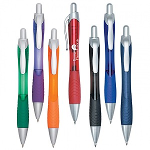 Photo of Rio Ballpoint Pen With Contoured Rubber Grip
