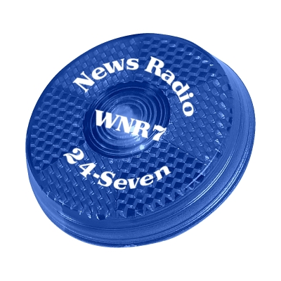 Blue color option for Round Blinking Light With Back Clip