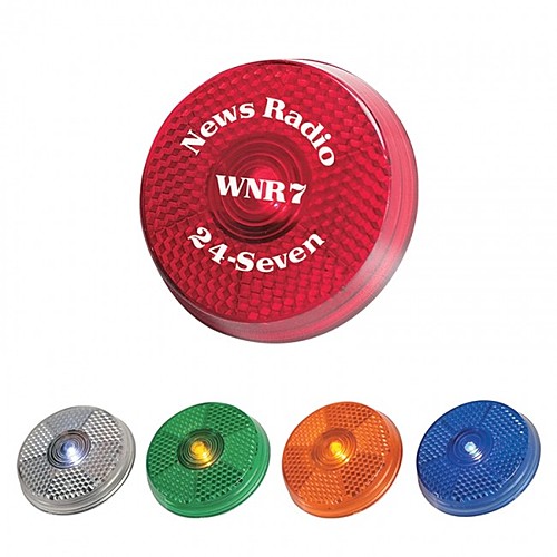 Main photo of Round Blinking Light With Back Clip