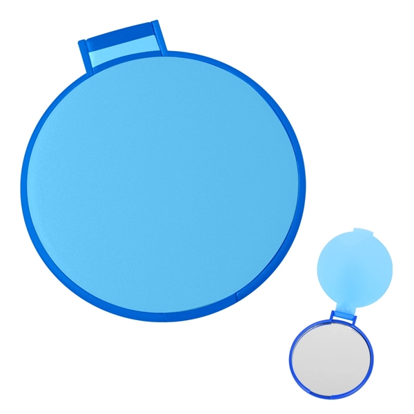 Translucent Blue color option for Round Mirror