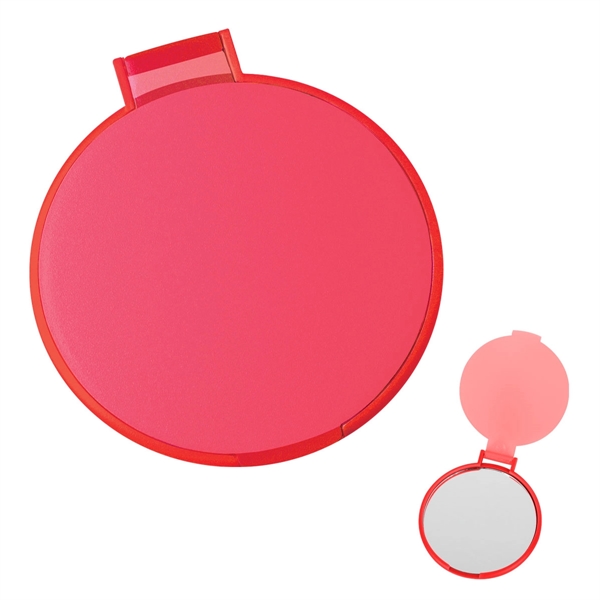Translucent Red color option for Round Mirror