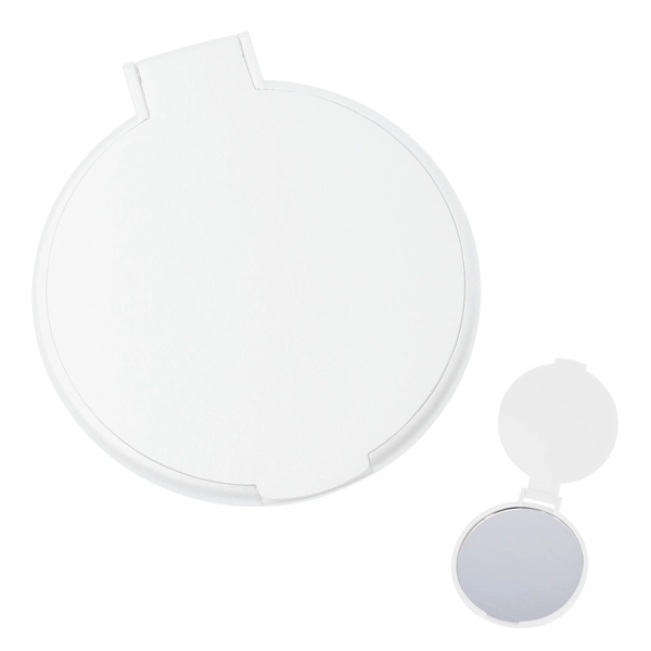 White color option for Round Mirror