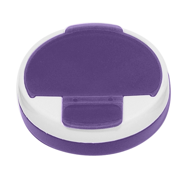FROST PURPLE color option for Round Pill Holder