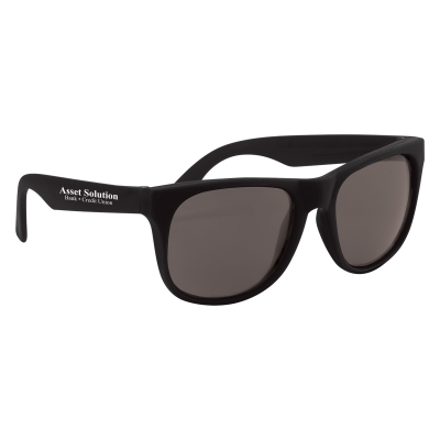 Black color option for Rubberized Sunglasses