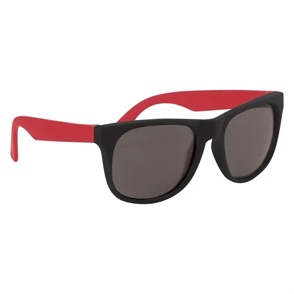 Red color option for Rubberized Sunglasses